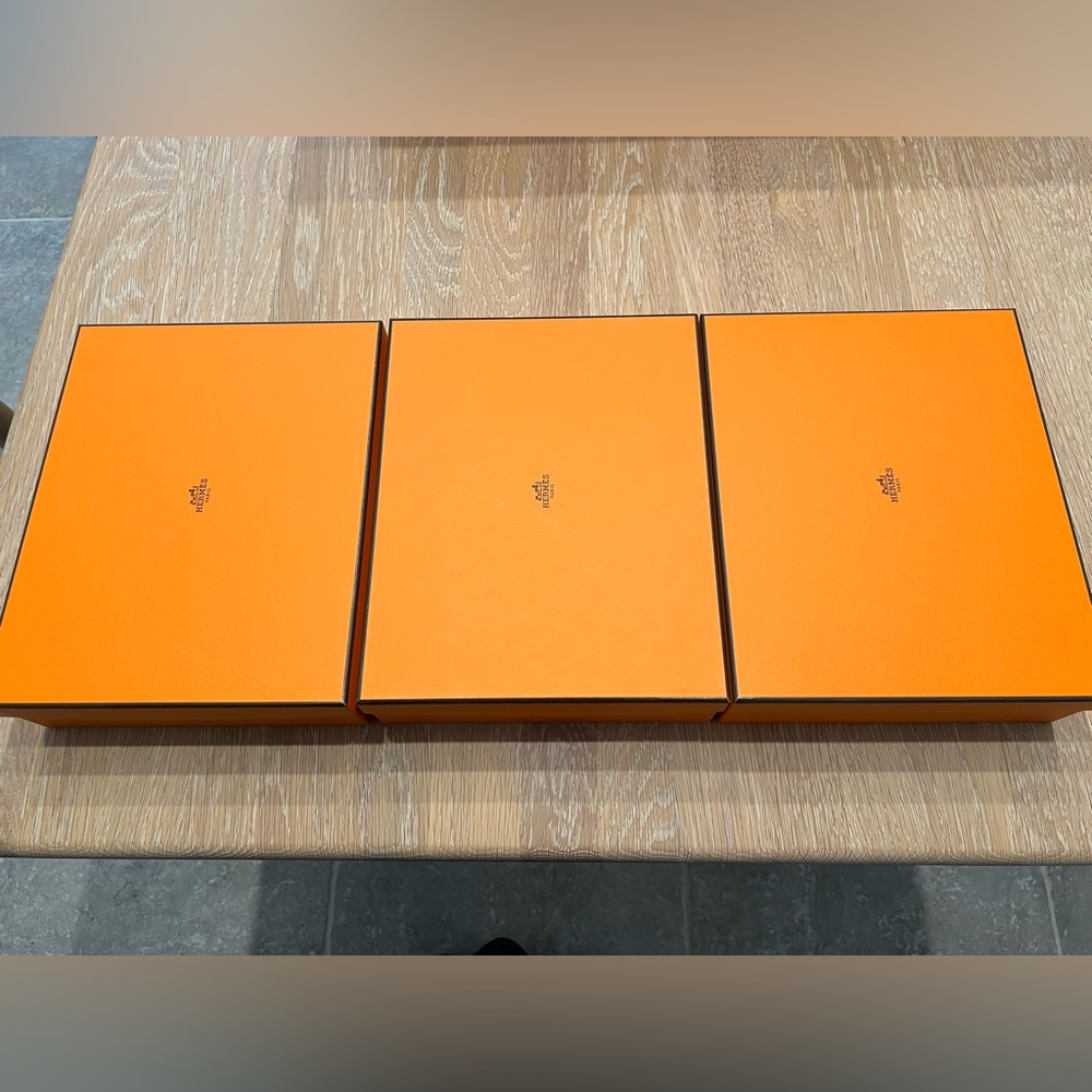 Hermès Orange Gift Boxes